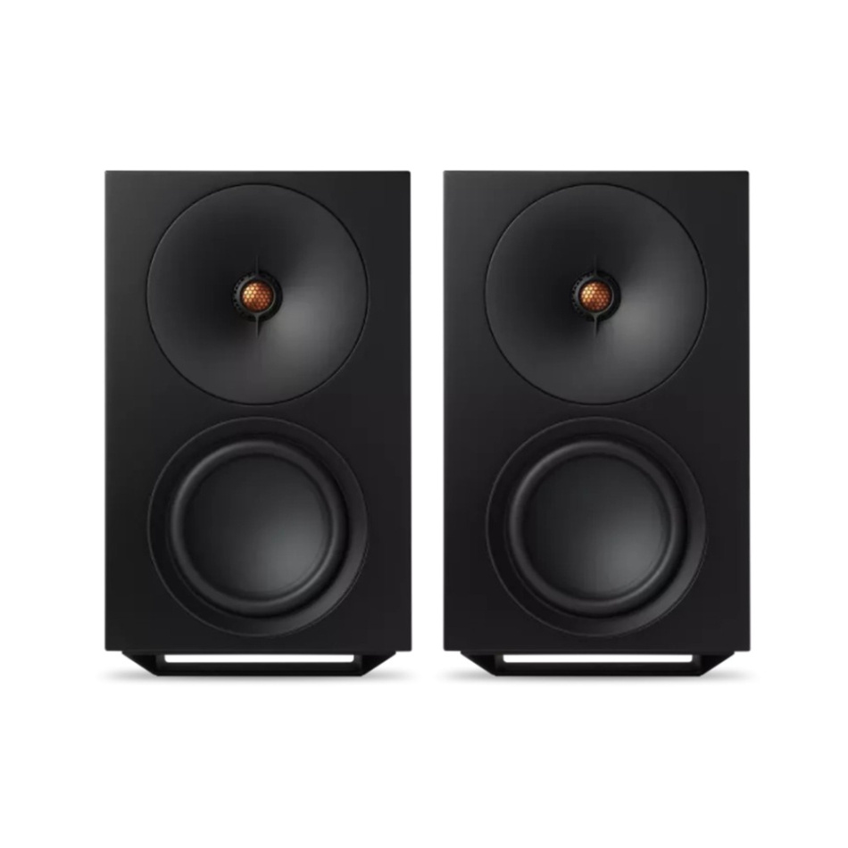 Cambridge Audio L/R X aktiva stereohögtalare med nätverk & HDMI eARC, svart par