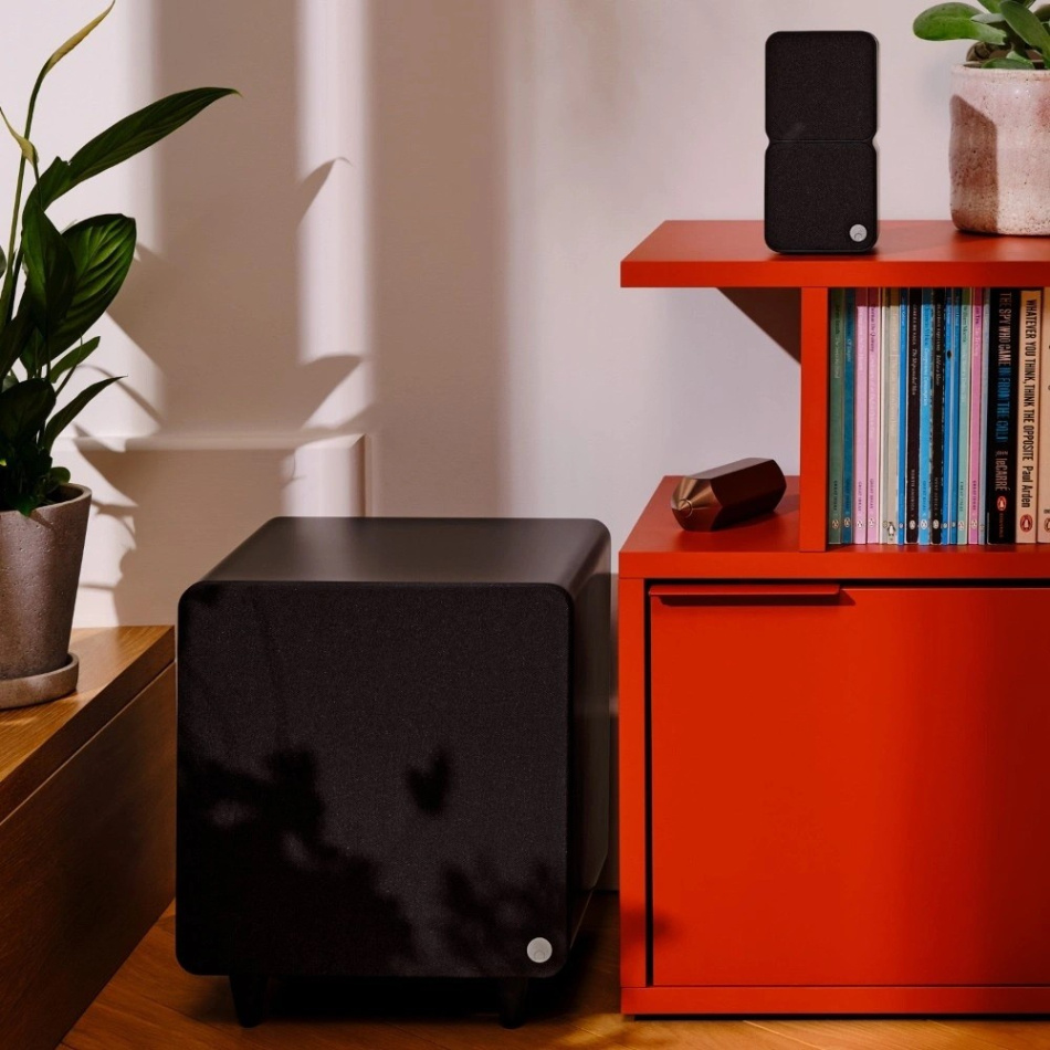 Cambridge Audio MSX Sub 300 kompakt aktiv baslåda, svart