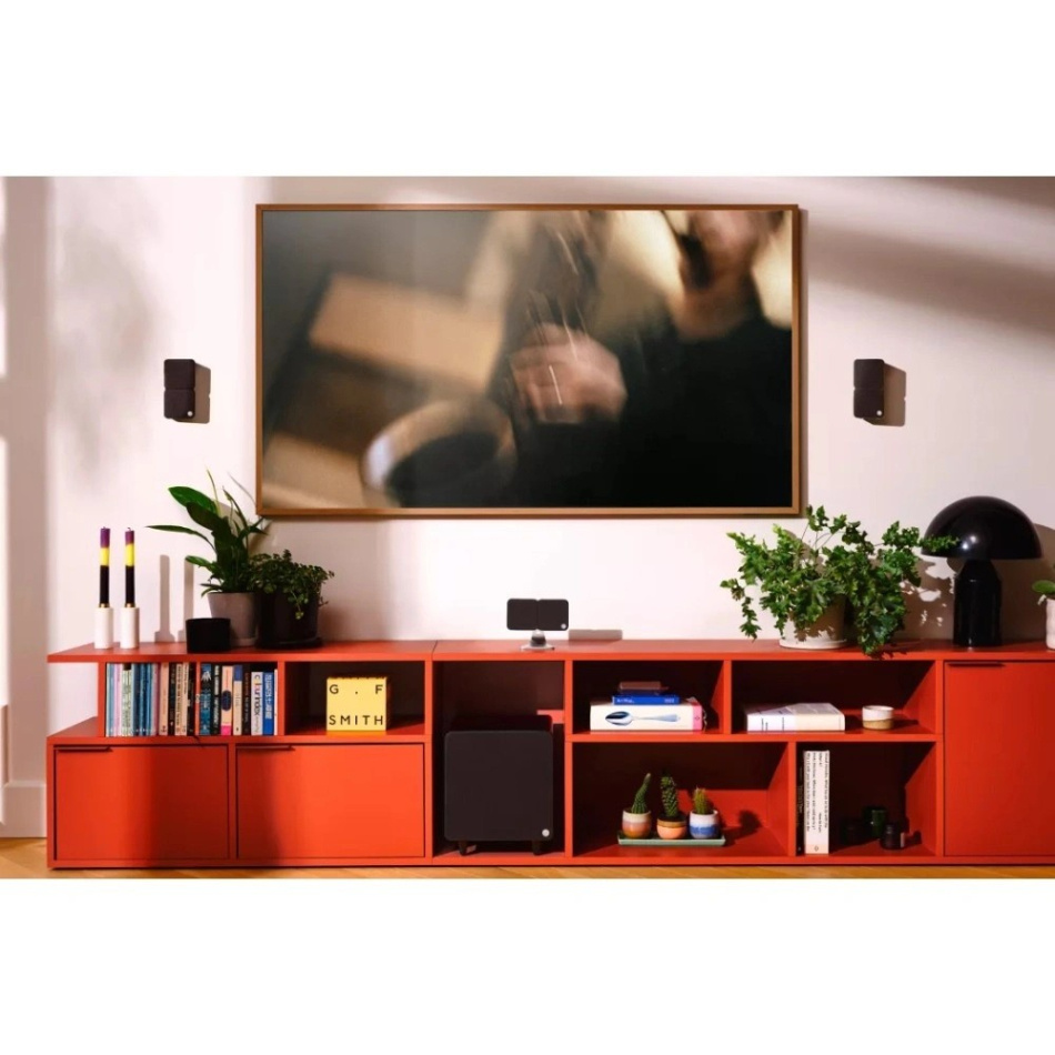 Cambridge Audio MSX Sub 300 kompakt aktiv baslåda, svart