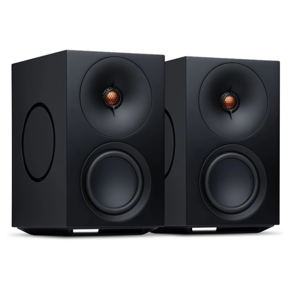 Cambridge Audio L/R M aktiva stereohögtalare med nätverk & HDMI eARC, svart par