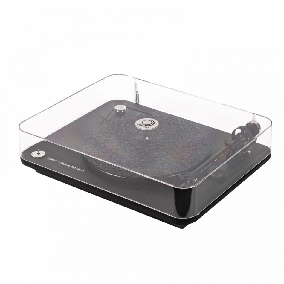 Elipson Chroma 200 vinylspelare med RIAA-steg, svart