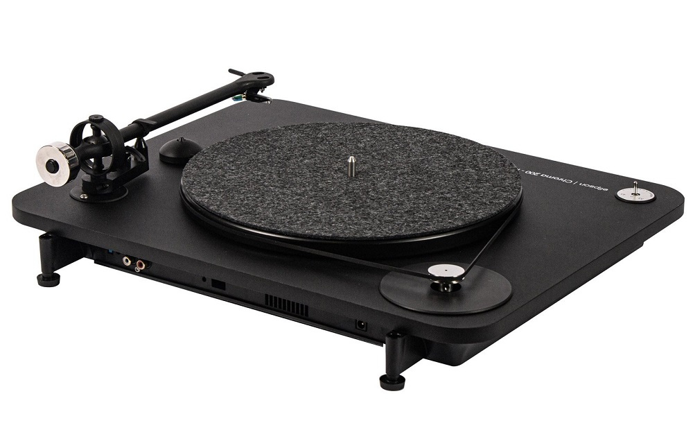 Elipson Chroma 200 vinylspelare med RIAA-steg och Bluetooth, svart