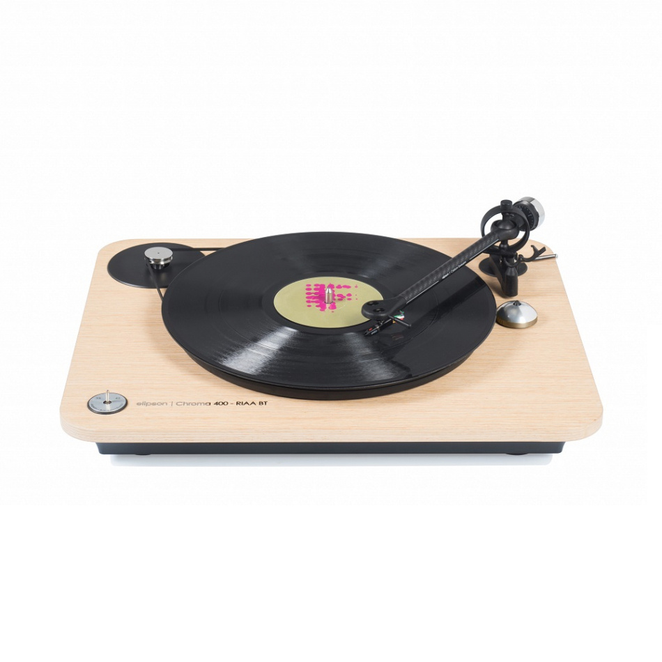 Elipson Chroma 400 vinylspelare med RIAA-steg & Bluetooth, ek