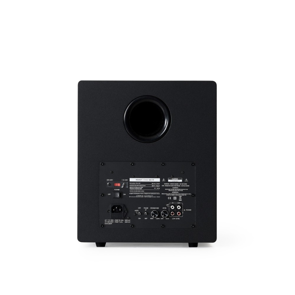 Elipson Classic Sub 10 aktiv subwoofer, svart