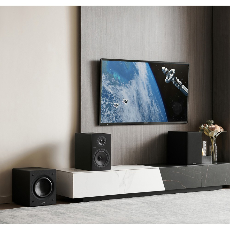 Elipson Classic Sub 10 aktiv subwoofer, svart