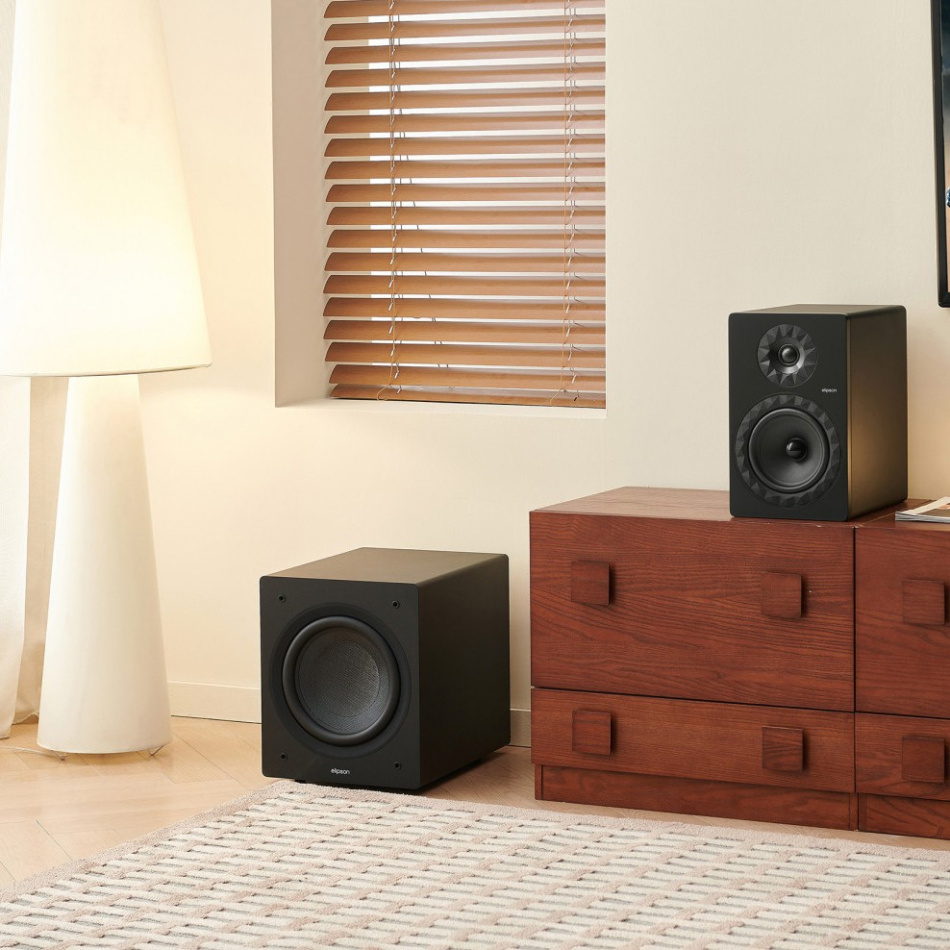 Elipson Classic Sub 8 aktiv subwoofer, svart