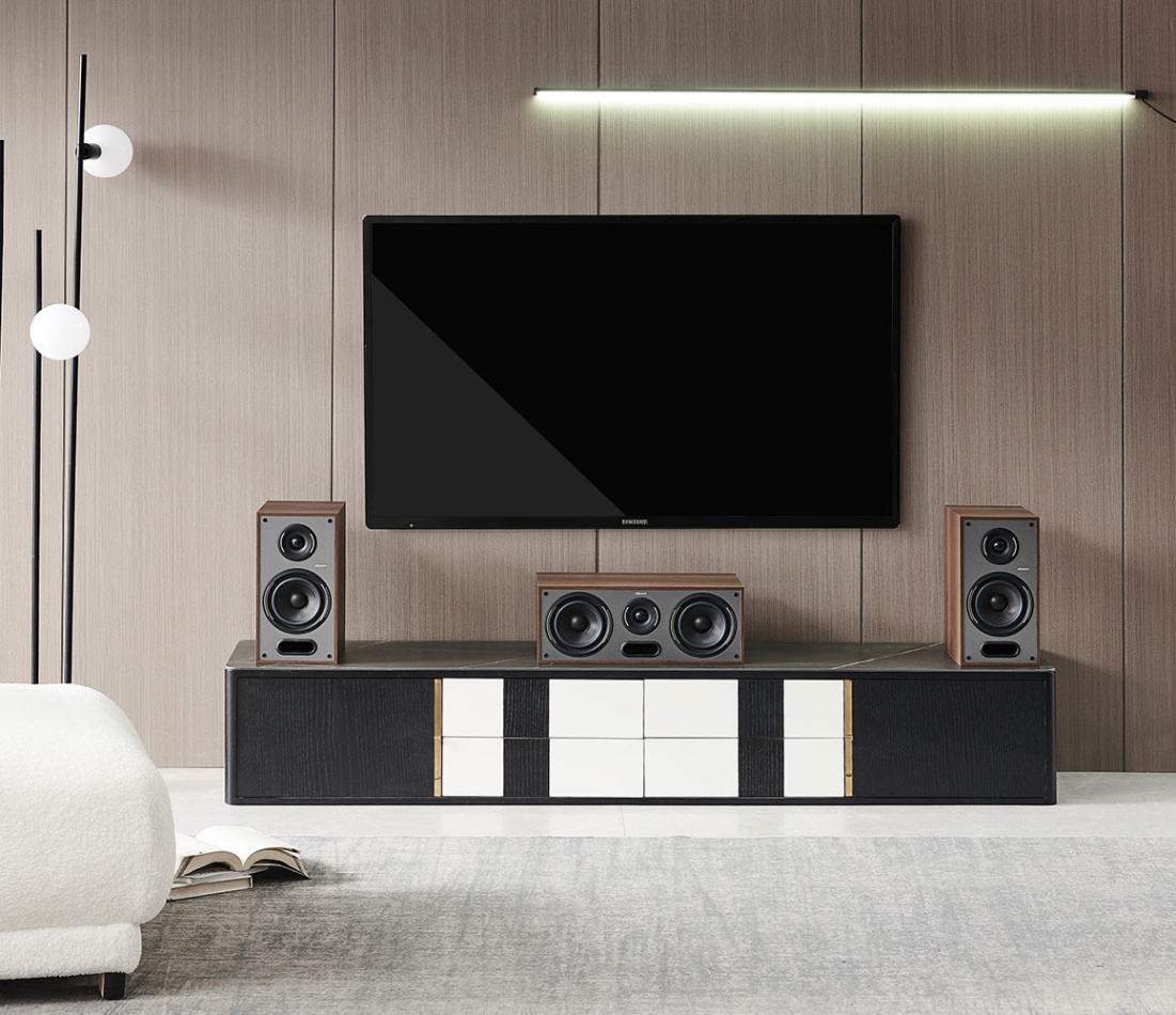 Elipson Horus 10C Walnut/Dark Grey, styck