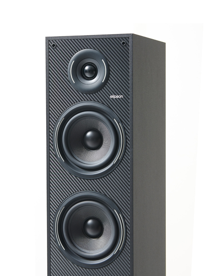 Elipson Horus 11F golvhögtalare Black/Carbon, par