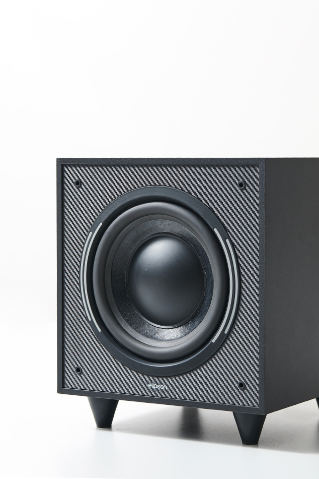 Elipson Horus 8S Black/Carbon, aktiv subwoofer