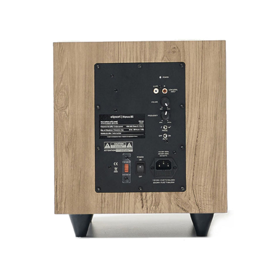 Elipson Horus 8S aktiv subwoofer med passiv slavkon, ljusek