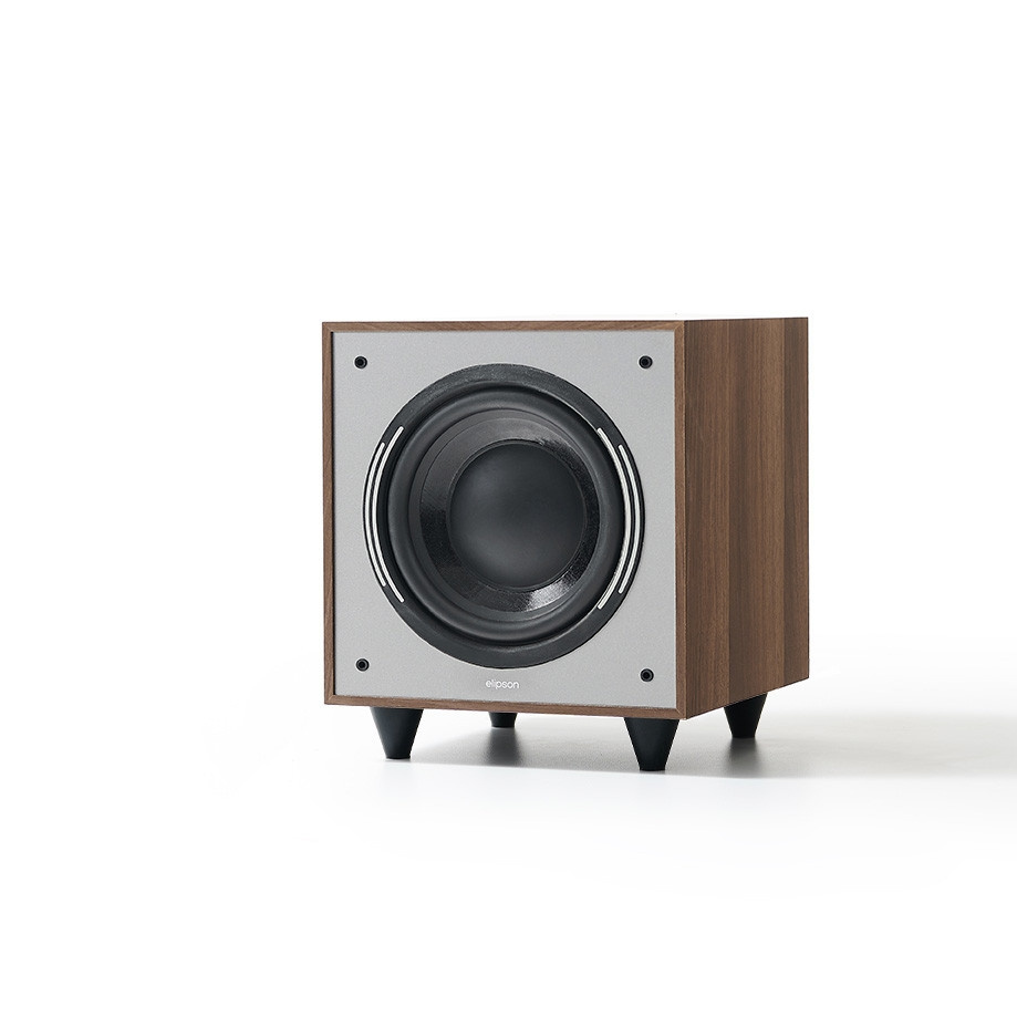 Elipson Horus 8S Walnut/Dark Grey, aktiv subwoofer