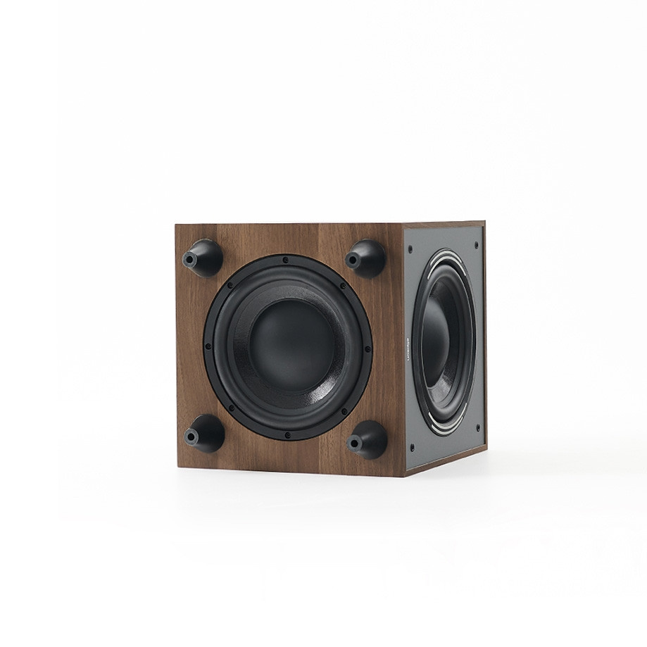 Elipson Horus 8S Walnut/Dark Grey, aktiv subwoofer