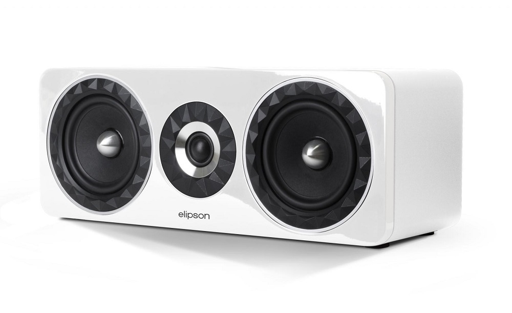 Elipson Prestige Facet 11C centerhögtalare, vit