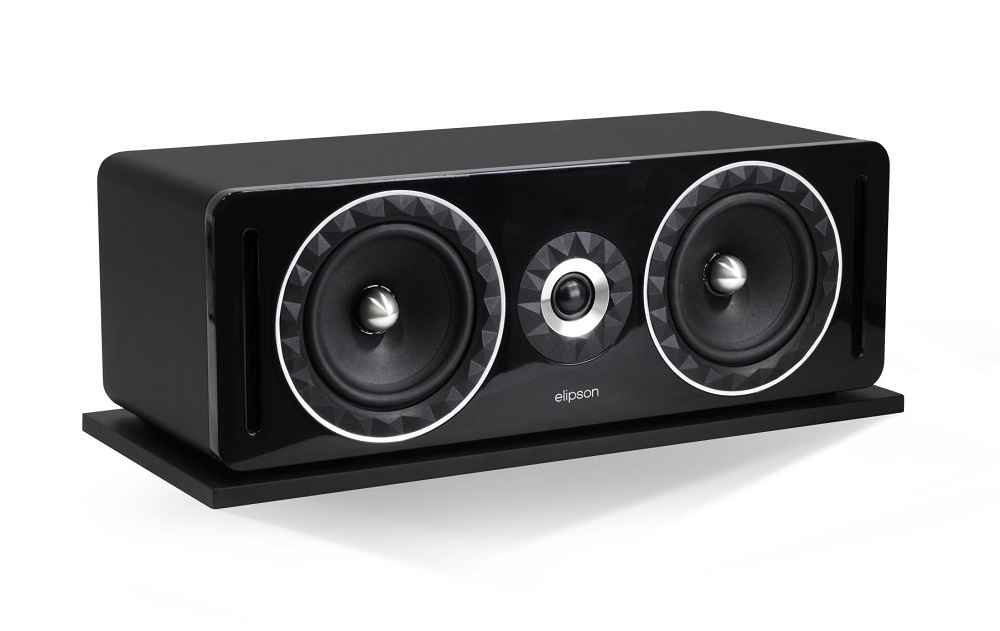 Elipson Prestige Facet 14C centerhögtalare, svart