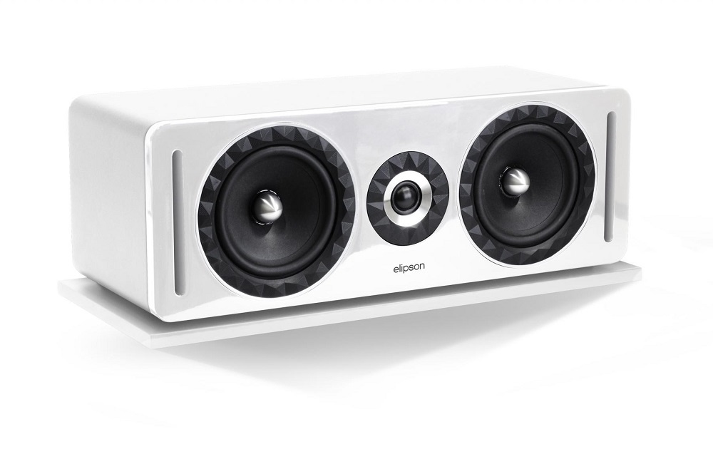 Elipson Prestige Facet 14C centerhögtalare, vit