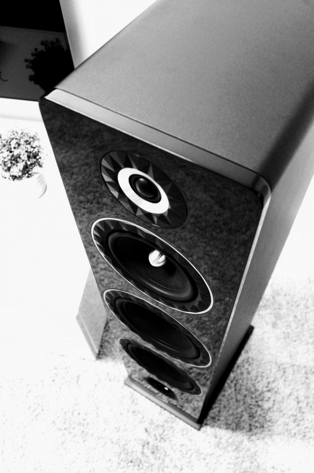 Elipson Prestige Facet 24F golvhögtalare, svart par