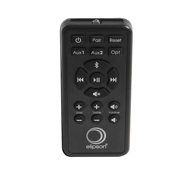 Elipson Prestige Facet 6B BT aktiva högtalare med Bluetooth & DAC, svart par