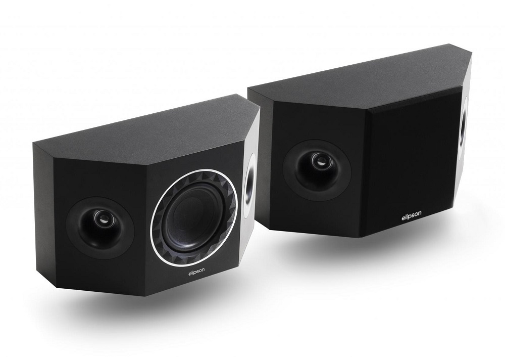 Elipson Prestige Facet 7SR surroundhögtalare, svart par