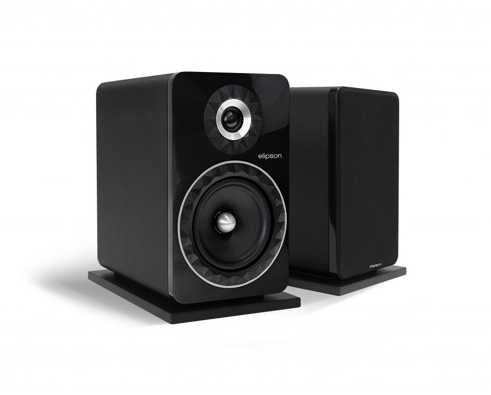 Elipson Prestige Facet 8B stativhögtalare, svart par