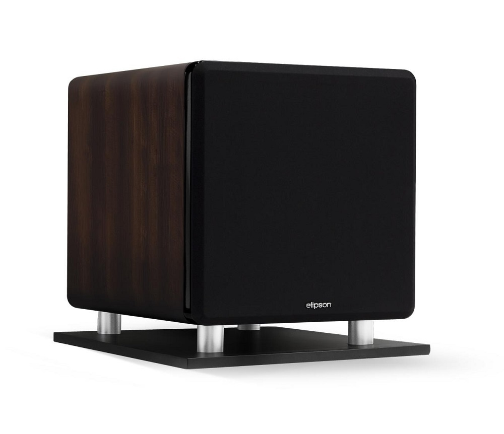 Elipson Prestige Facet Sub 10 aktiv subwoofer, valnöt