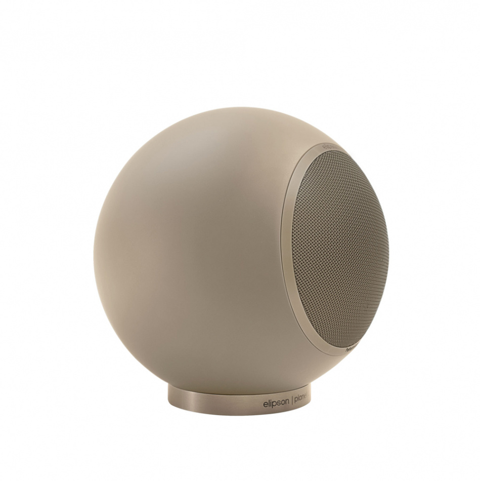 Elipson Planet L Performance klothögtalare, mattlackad beige styck