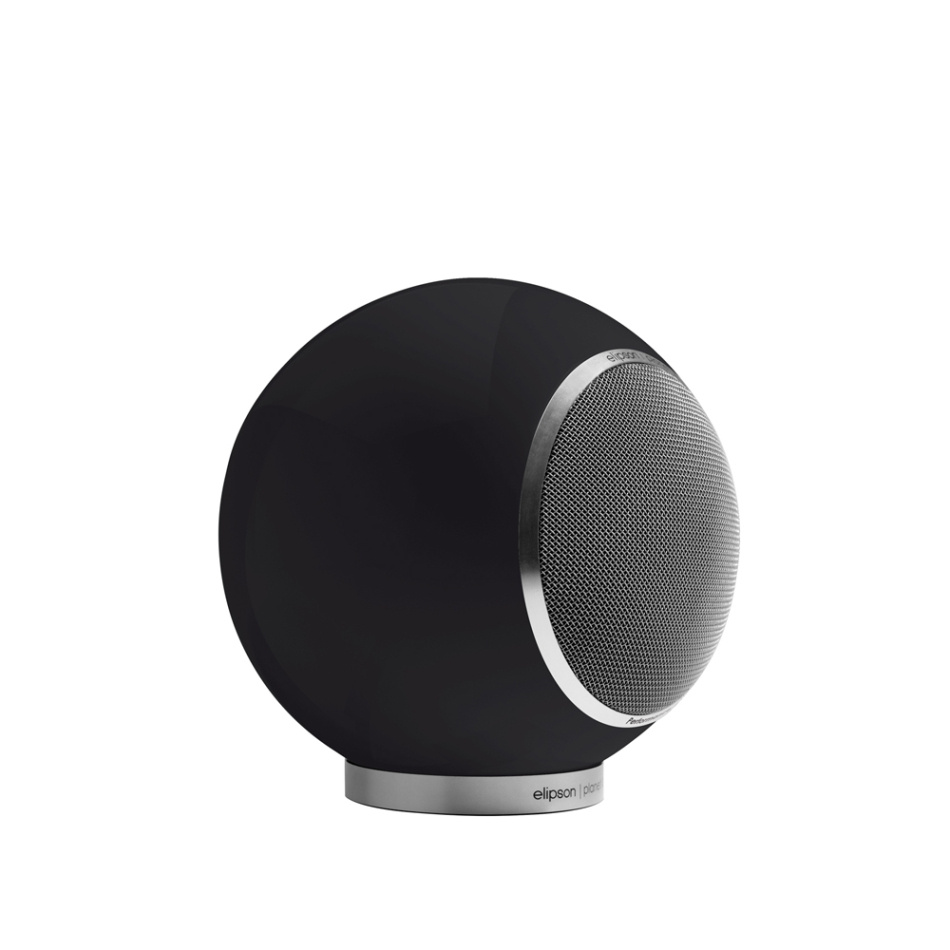 Elipson Planet L Performance klothögtalare, pianolackad svart styck