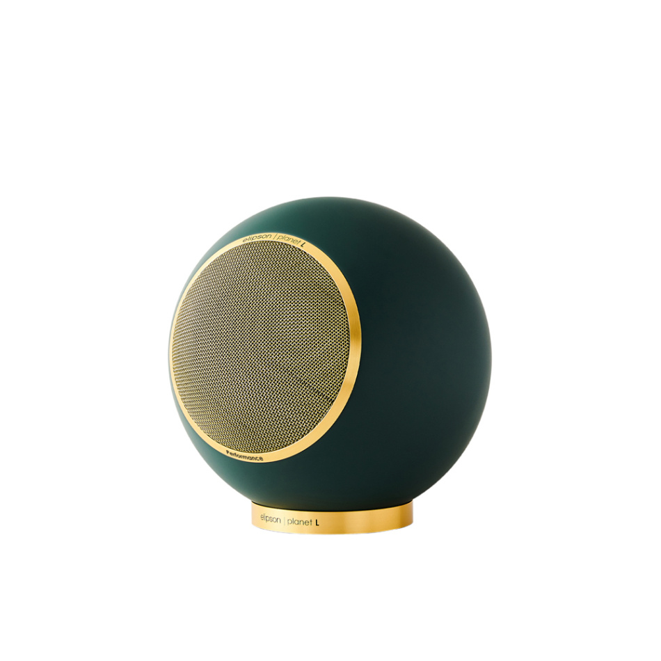 Elipson Planet L Performance Gold Edition klothögtalare, mattlackad grön styck