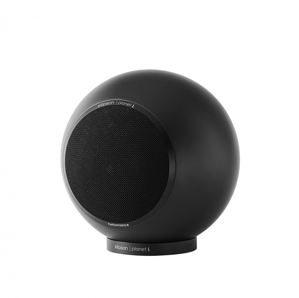 Elipson Planet L Performance klothögtalare, mattlackad svart styck