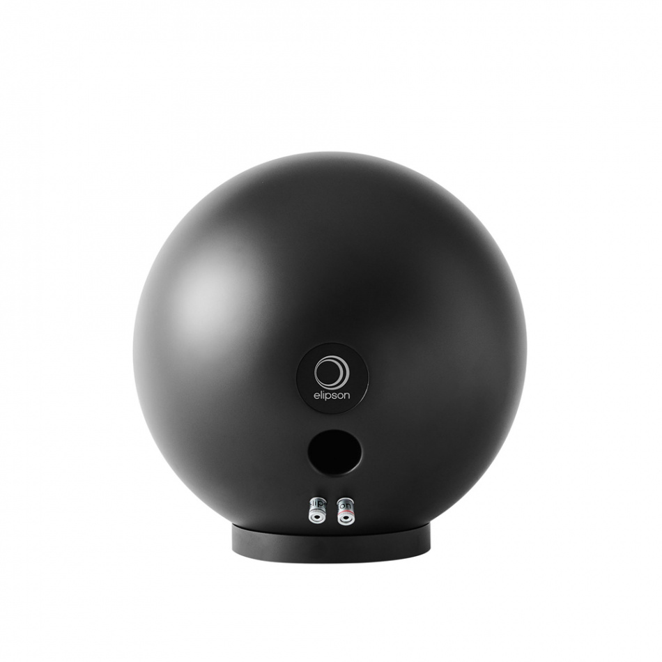 Elipson Planet L Performance klothögtalare, mattlackad svart styck