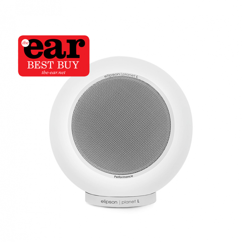 Elipson Planet L Performance klothögtalare, mattlackad vit styck