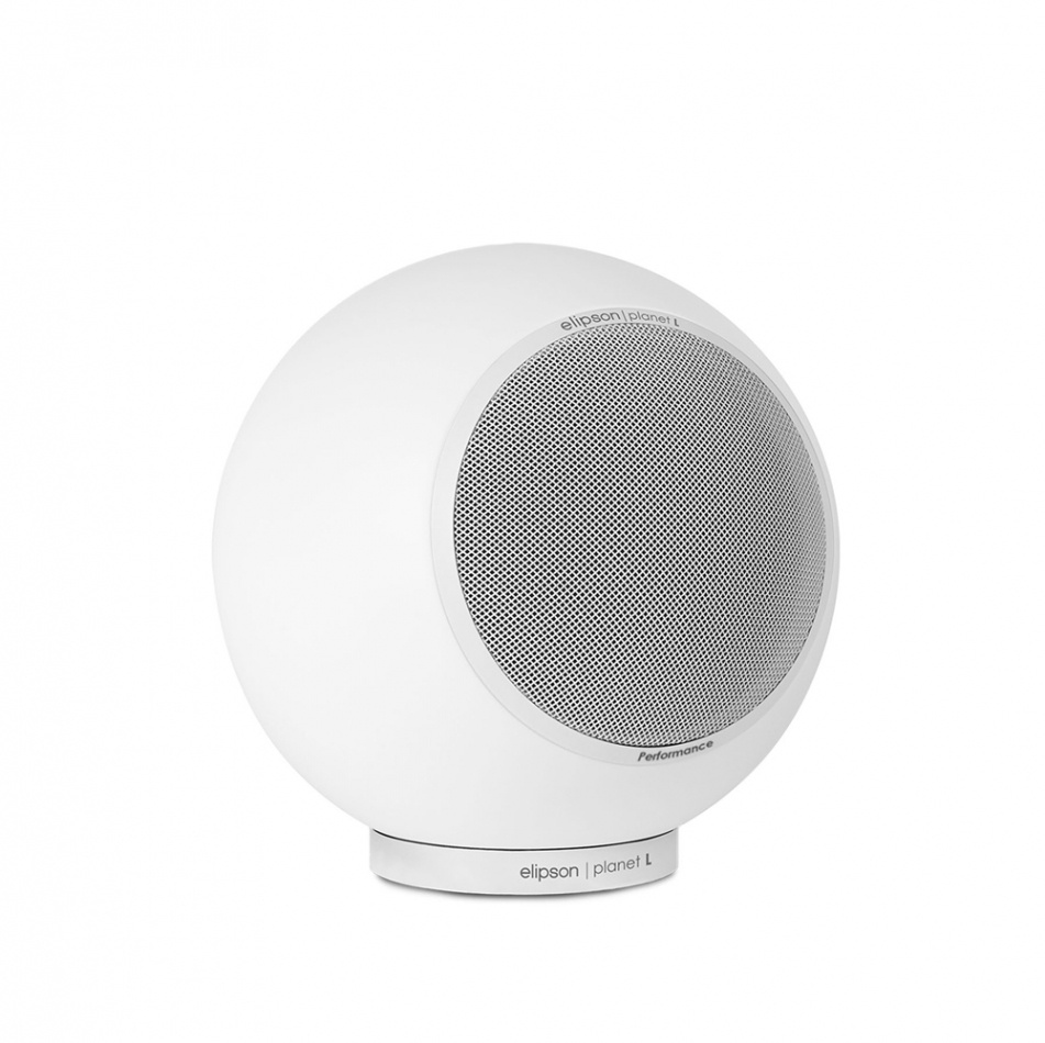 Elipson Planet L Performance klothögtalare, mattlackad vit styck
