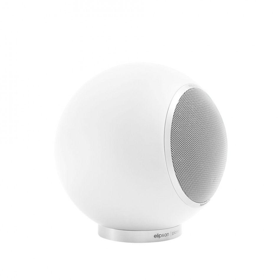 Elipson Planet L Performance klothögtalare, mattlackad vit styck