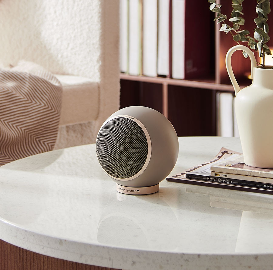 Elipson Planet M Klothögtalare beige, par