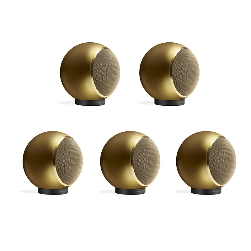 Elipson Planet M klothögtalare 5.0 set guld