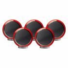 Elipson Planet M Högtalarpaket Hemmabio 5.0, pianolackad röd Elipson Planet M Högtalarpaket Hemmabio 5.0, pianolackad röd