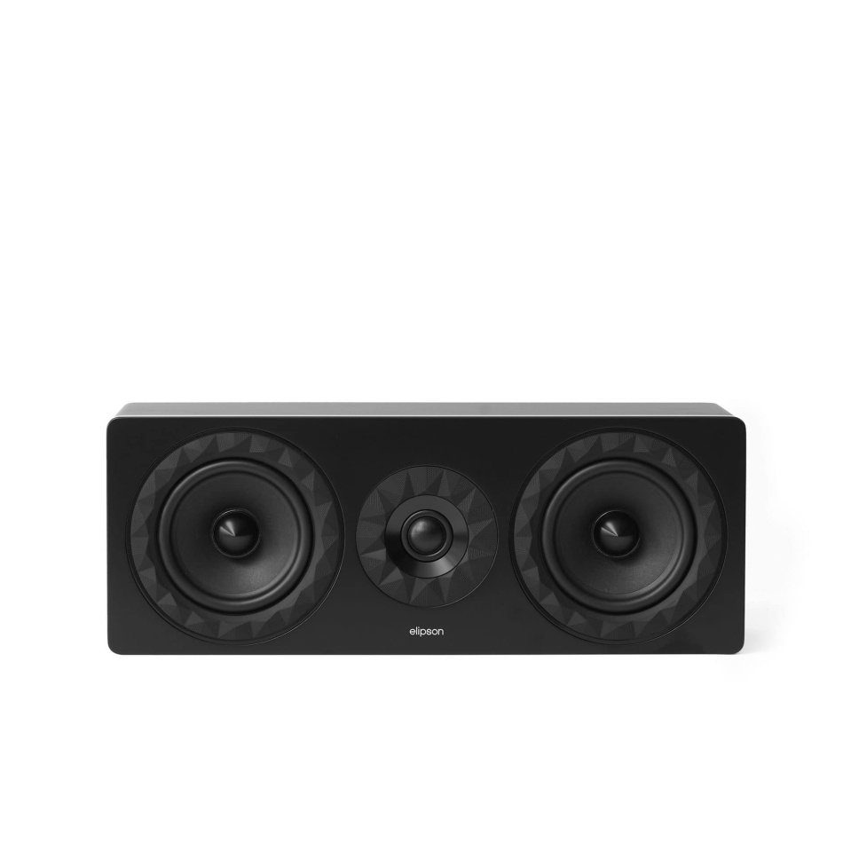 Elipson Prestige Facet II 11C centerhögtalare, mattsvart
