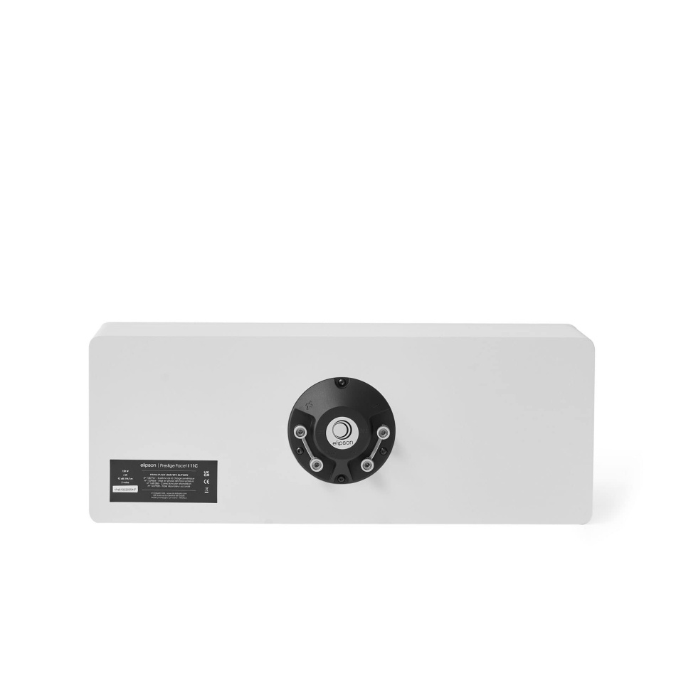 Elipson Prestige Facet II 11C centerhögtalare, mattvit