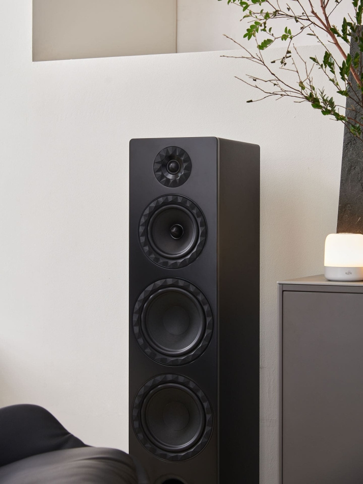 Elipson Prestige Facet II 24F golvhögtalare, mattsvart par