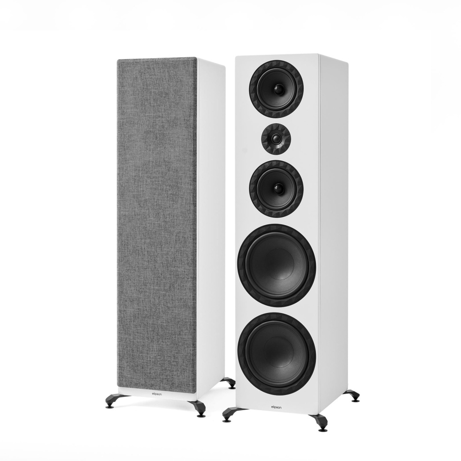 Elipson Prestige Facet II 34F golvhögtalare, mattvitt par