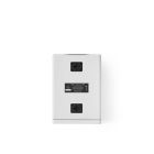 Elipson Prestige Facet II 6ATM Atmos-högtalare, mattvitt par Elipson Prestige Facet II 6ATM Atmos-högtalare, mattvitt par