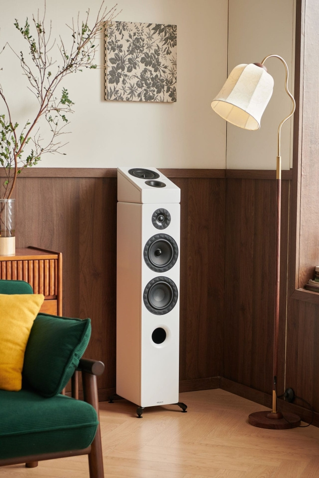 Elipson Prestige Facet II 6ATM Atmos-högtalare, mattvitt par