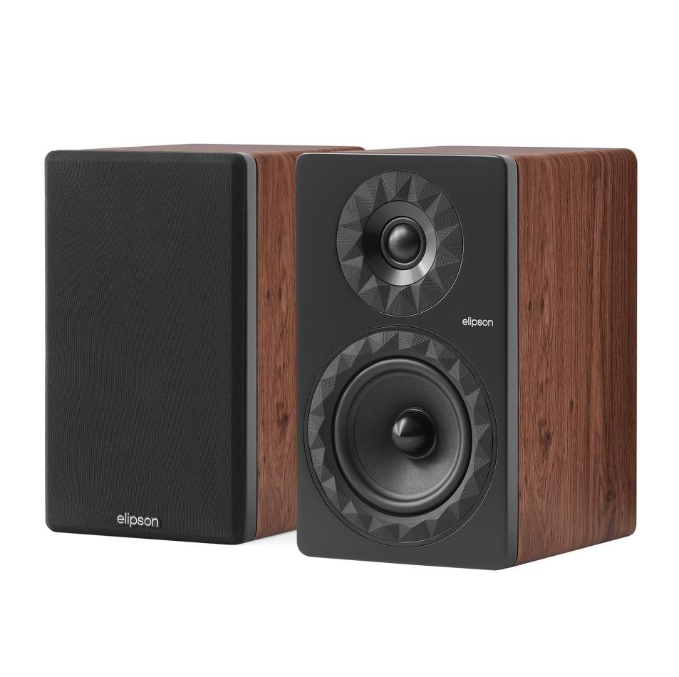 Elipson Prestige Facet II 6B stativhögtalare, valnöt par