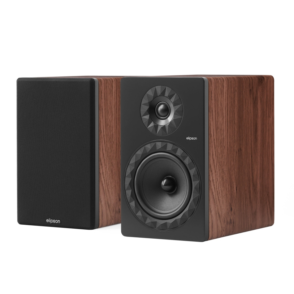 Elipson Prestige Facet II 8B stativhögtalare, valnöt par