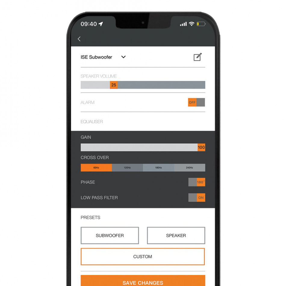 Lithe Audio Wireless Micro Subwoofer, trådlös aktiv baslåda med AirPlay 2 & Chromecast