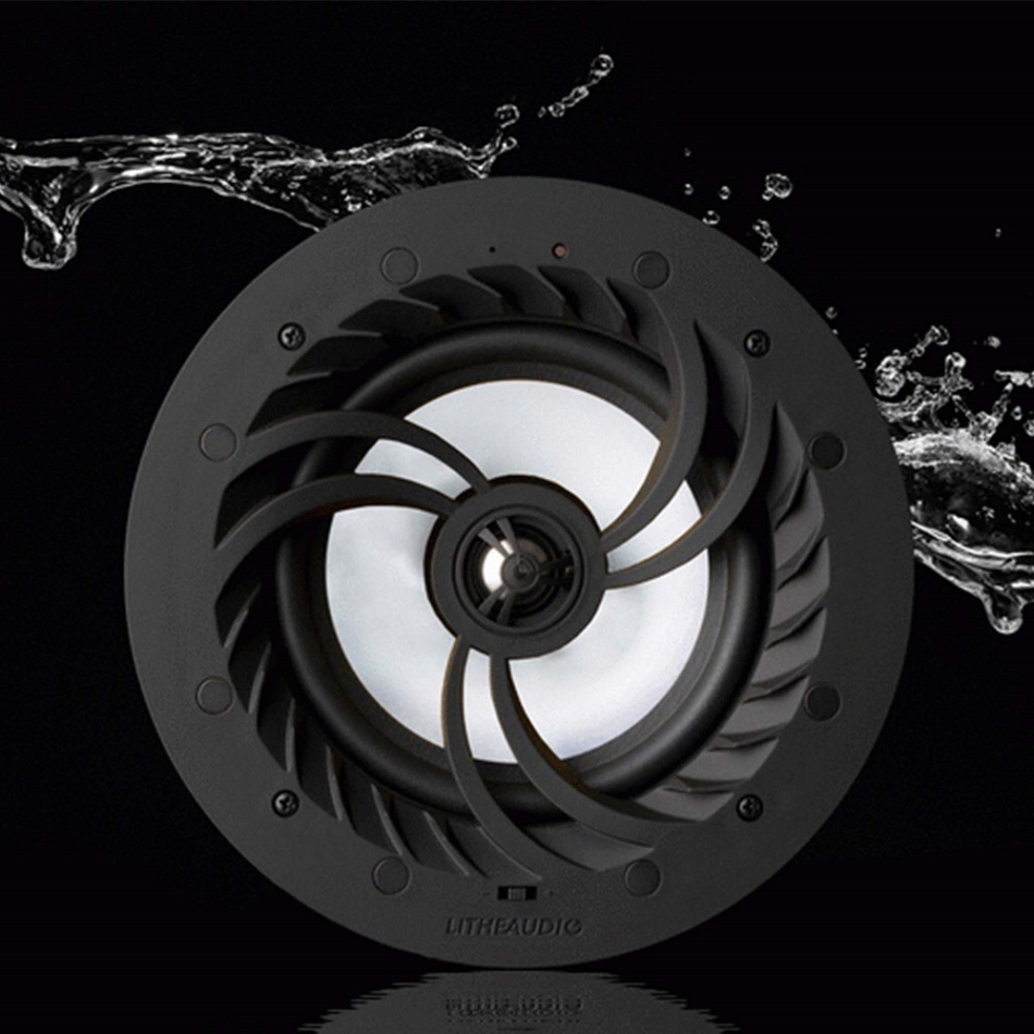 Lithe Audio Wifi Master IP44 fukttålig inbyggnadshögtalare för tak, styck