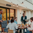 Lithe Audio iO1 Active vädertålig vägghögtalare med nätverk, styck svart Lithe Audio iO1 Active vädertålig vägghögtalare med nätverk, styck svart