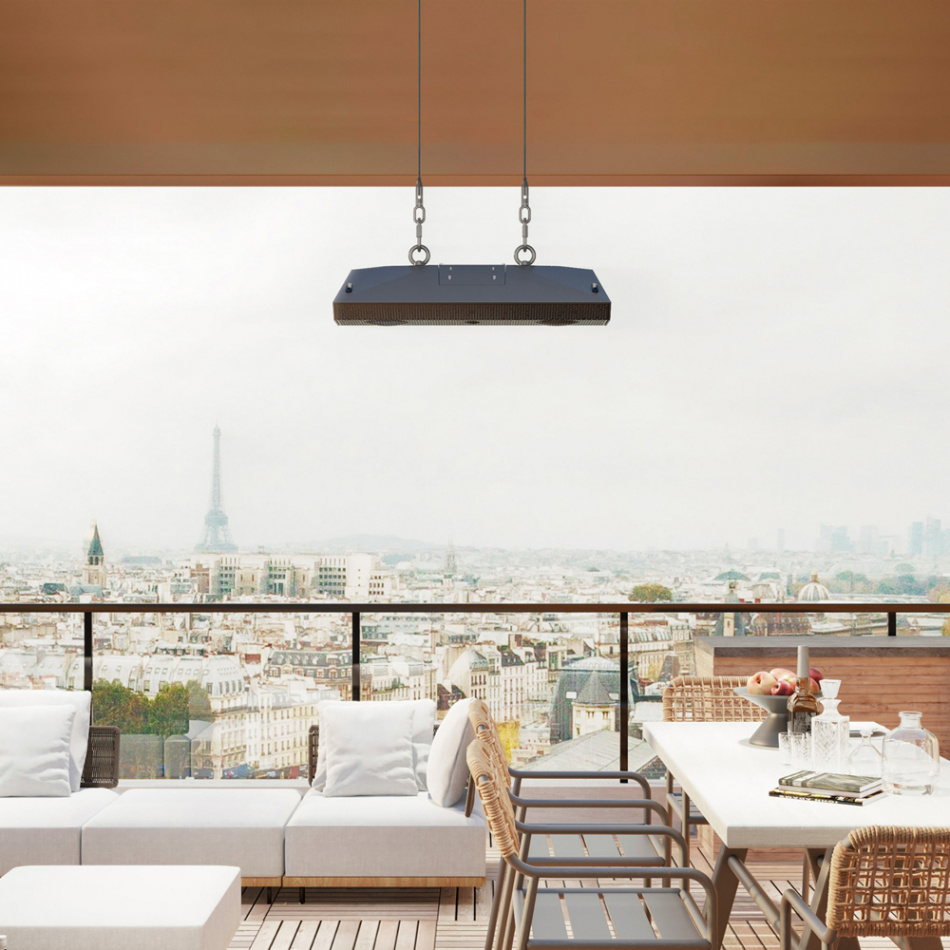 Lithe Audio iO1 Passive vädertålig vägghögtalare, styck svart