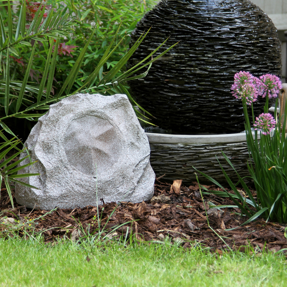 Lithe Audio Passive Outdoor Garden Rock Speaker, styck
