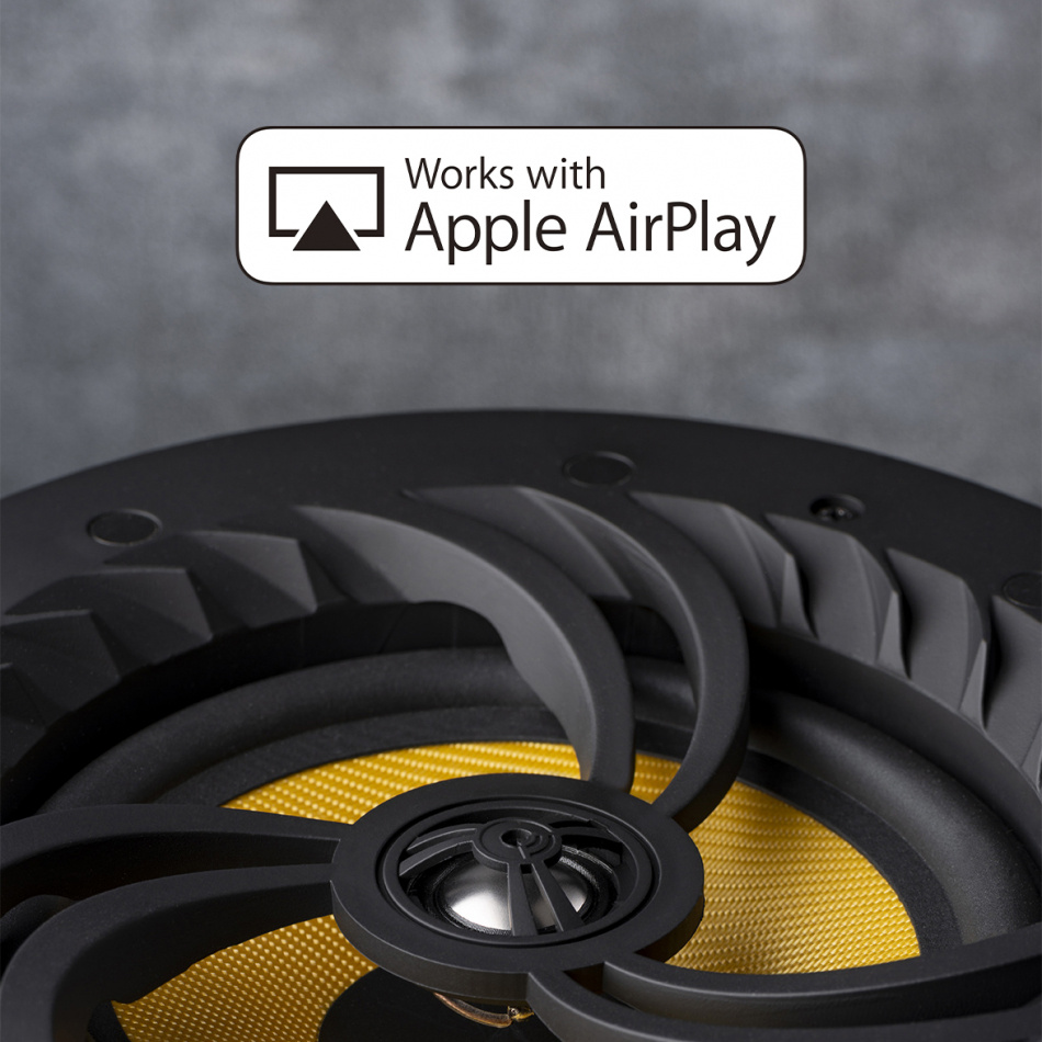 Lithe Audio Wifi Master inbyggnadshögtalare för tak, styck