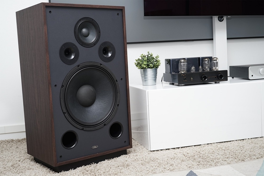 Eltax Vintage PWR 1959 golvhögtalare, valnöt par